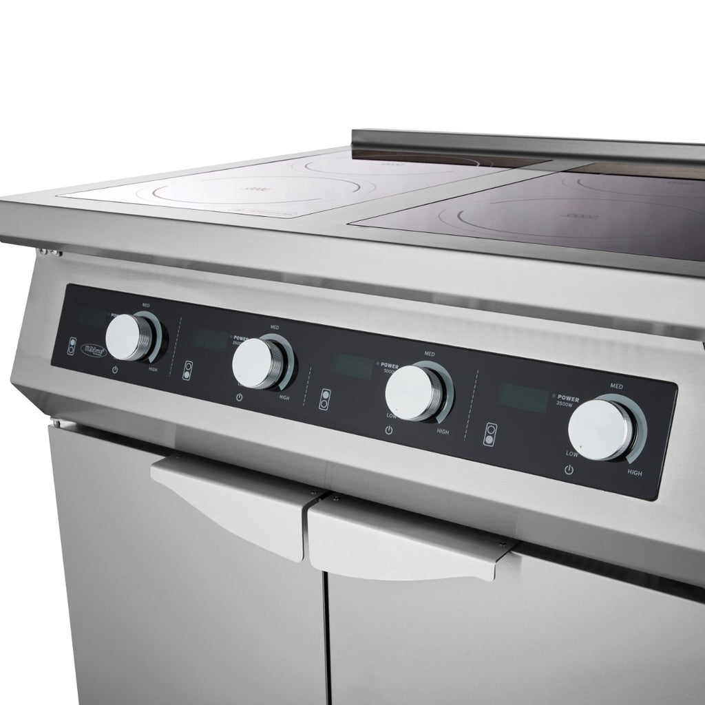 Cuiseur à induction 700 – 4 brûleurs – 17000W – avec support