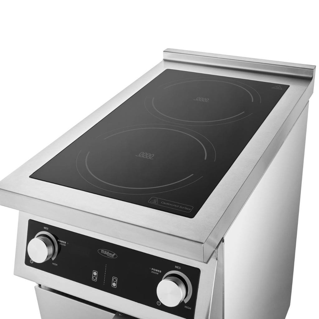 Cuiseur à induction 700 – 2 brûleurs – 8500W – avec support