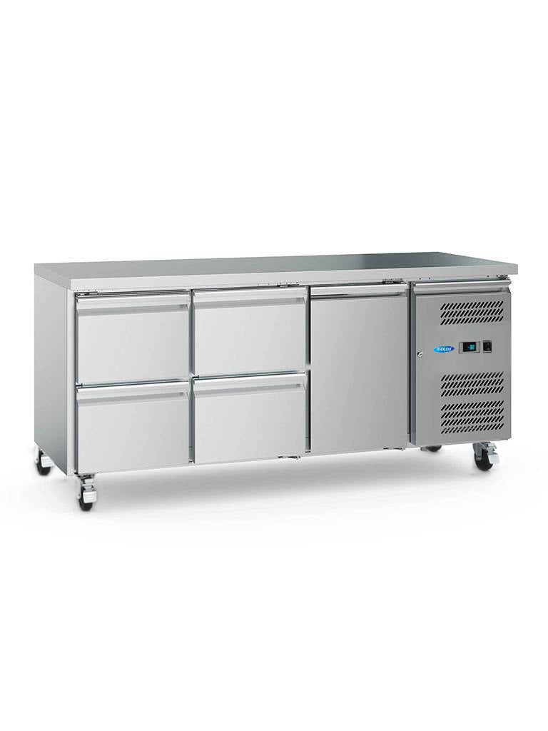 Réfrigérateur de comptoir - 180 cm - 3 portes