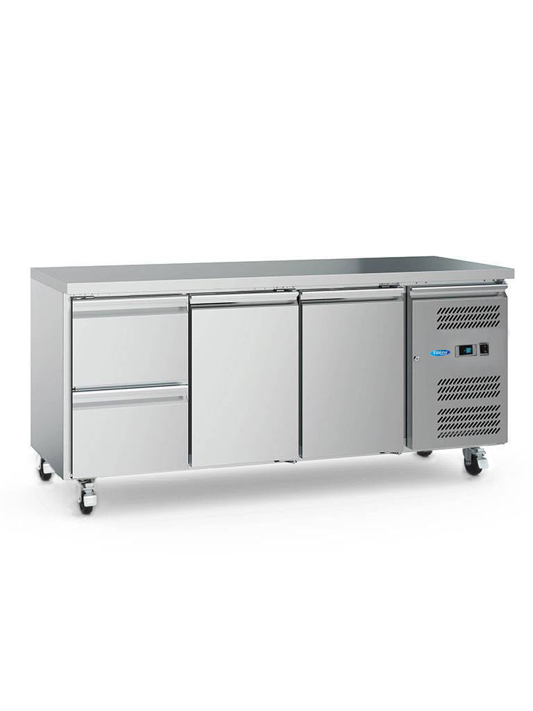 Réfrigérateur de comptoir - 180 cm - 3 portes