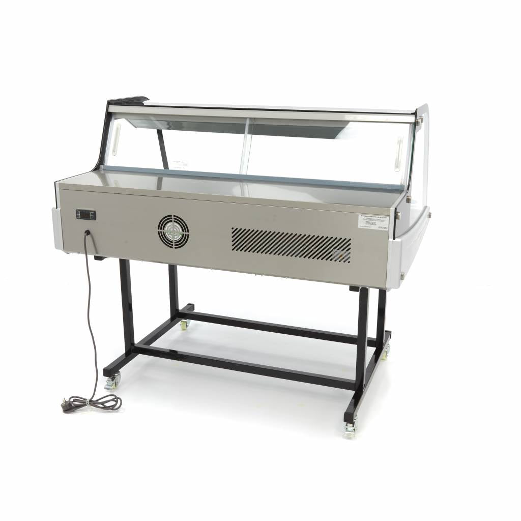 Vitrine réfrigérée - 255 L - 125 cm - avec support