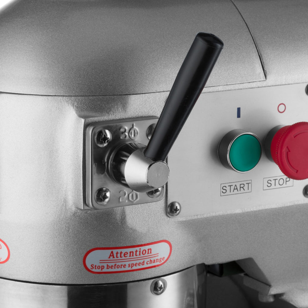 Mixer planétaire - 30 L - jusqu'à 15 kg de pâte - 3 vitesses