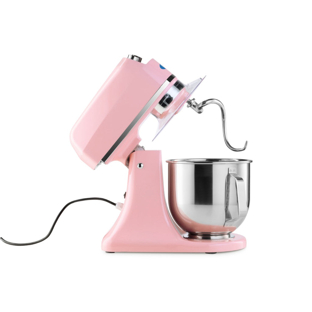 Mixer planétaire - 7 L - jusqu'à 2 kg de pâte - rose