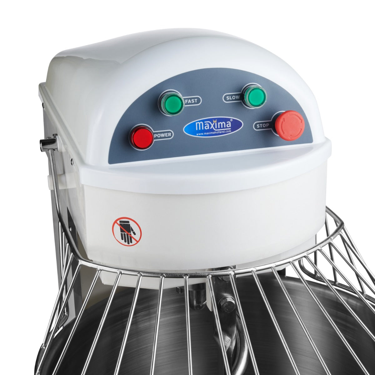 Pétrin à spirale / pétrin à pâte - 50 L - 32 kg de pâte - 2 vitesses