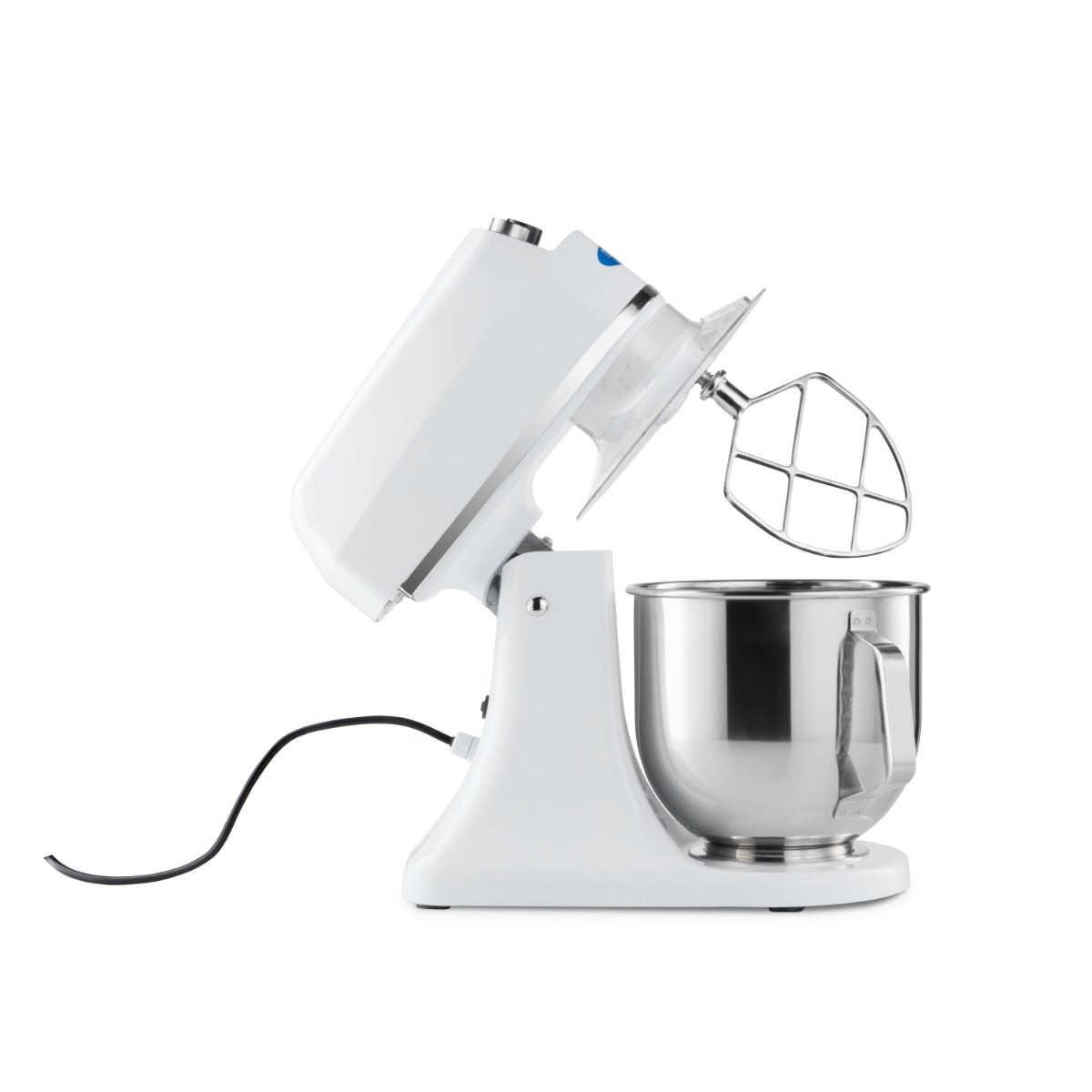 Mixer planétaire - 7 L - jusqu'à 2 kg de pâte - blanc