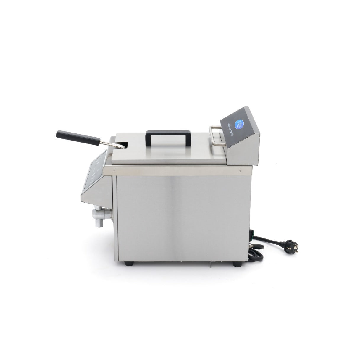 Friteuse - 8 L - 1 panier - induction - avec robinet de vidange