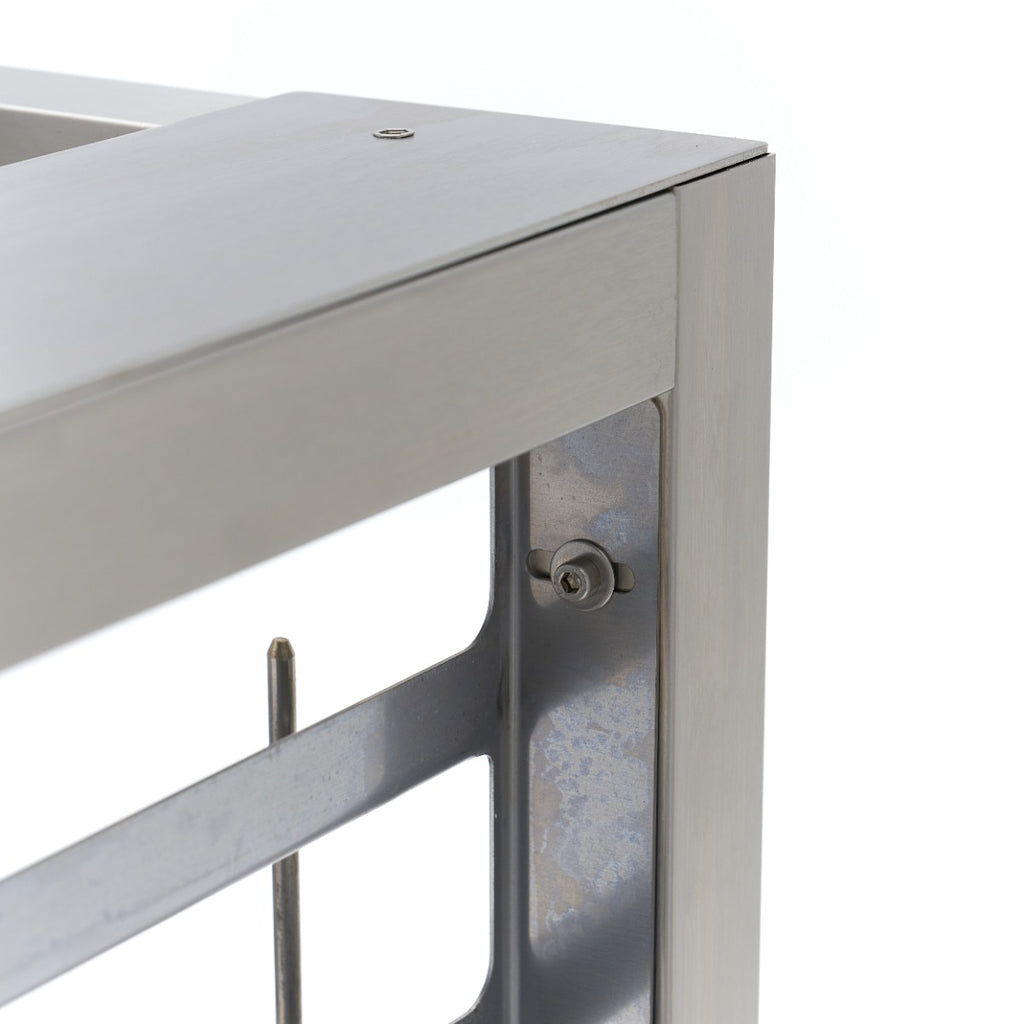 Table pour four à vapeur combiné 4/6/10x 1/1 GN - avec étagère