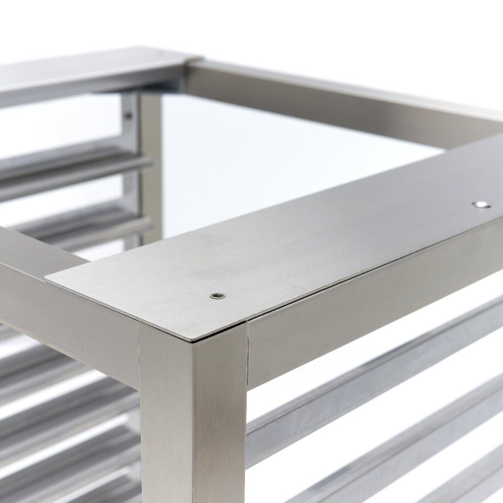 Table pour four à vapeur combiné 4/6/10x 1/1 GN - avec étagère