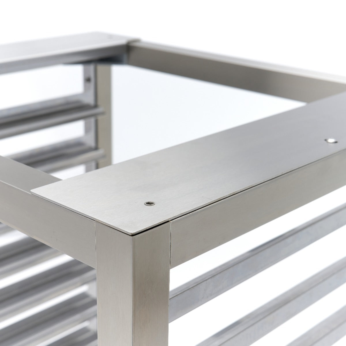 Table pour four à vapeur combiné 4/6/10x 1/1 GN - avec étagère