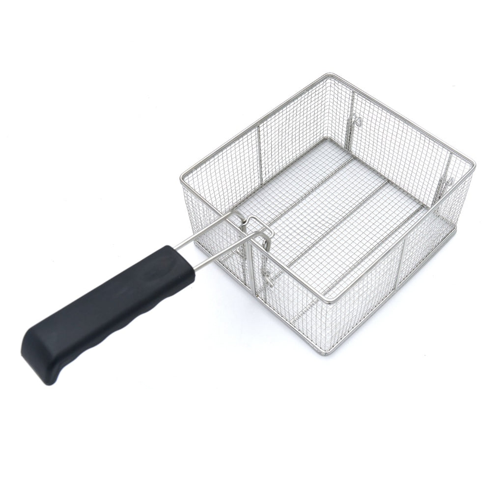 Friteuse - 16 L - 1 panier - avec robinet de vidange et support - 230V