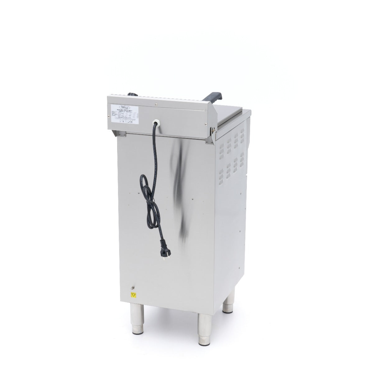 Friteuse - 16 L - 1 panier - avec robinet de vidange et support - 230V