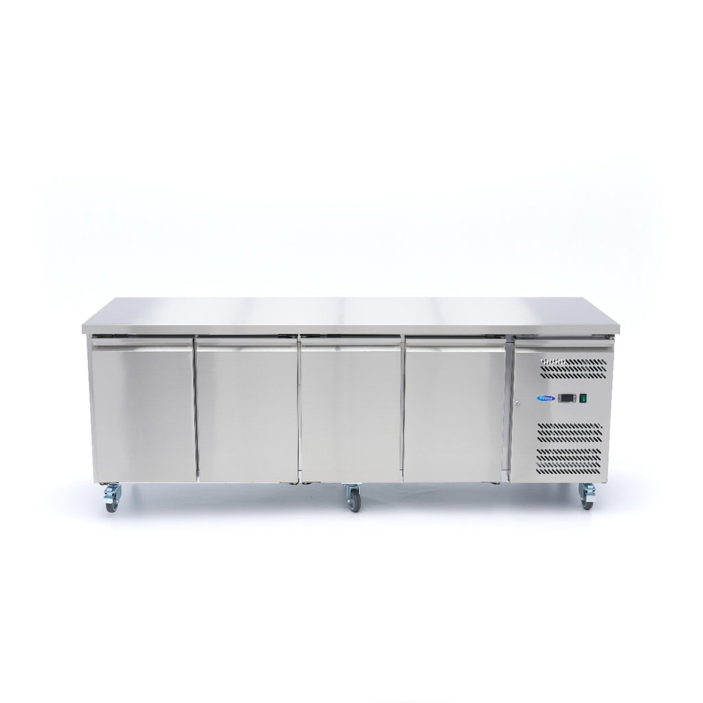 Réfrigérateur de comptoir - 223 cm - 4 portes