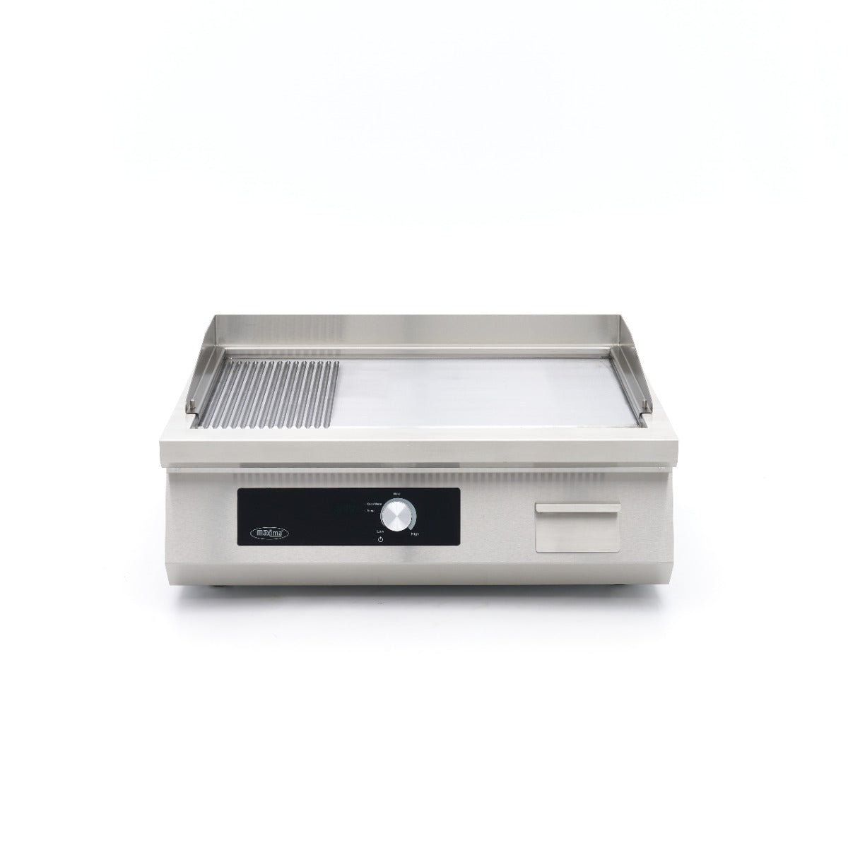 Plancha à induction 700 - lisse et rainurée - 5 000 W - double