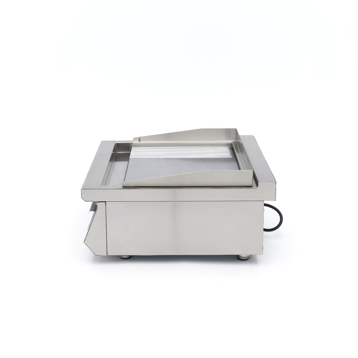 Plancha à induction 700 - lisse et rainurée - 5 000 W - double