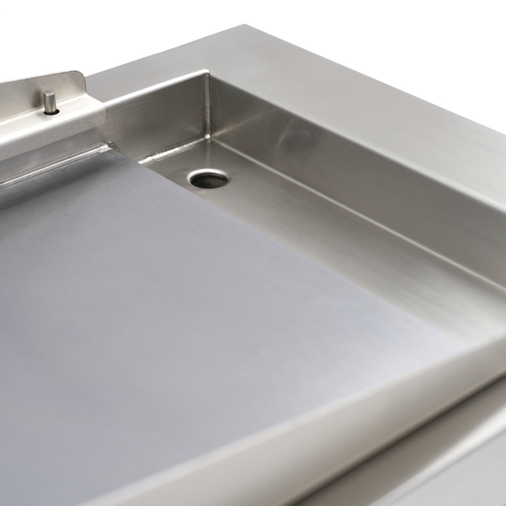 Plancha à induction 700 – lisse – 5 000 W - simple – avec support