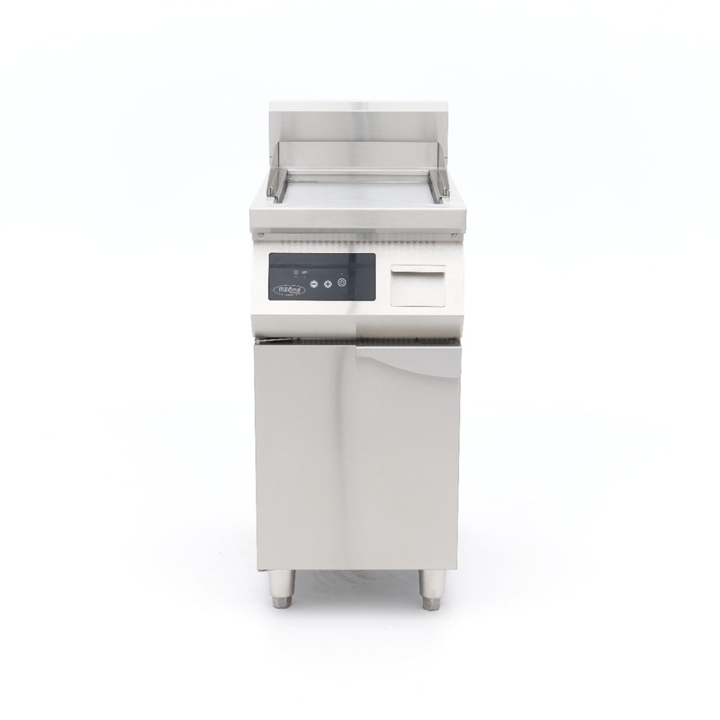 Plancha à induction 700 – lisse – 5 000 W - simple – avec support