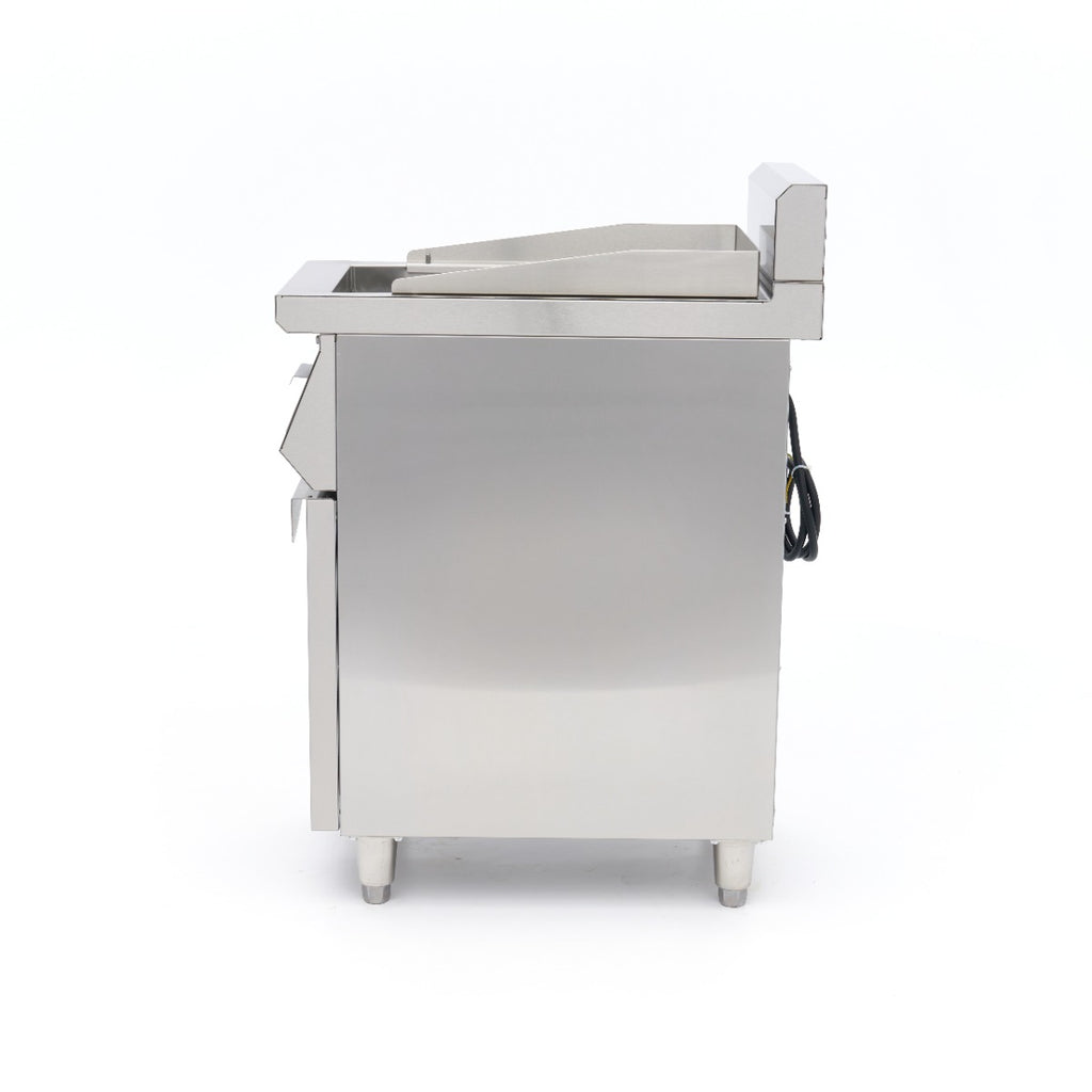 Plancha à induction 700 – lisse – 5 000 W - simple – avec support