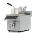 Friteuse - 8 L - 1 panier - induction - système de levage - avec robinet de vidange