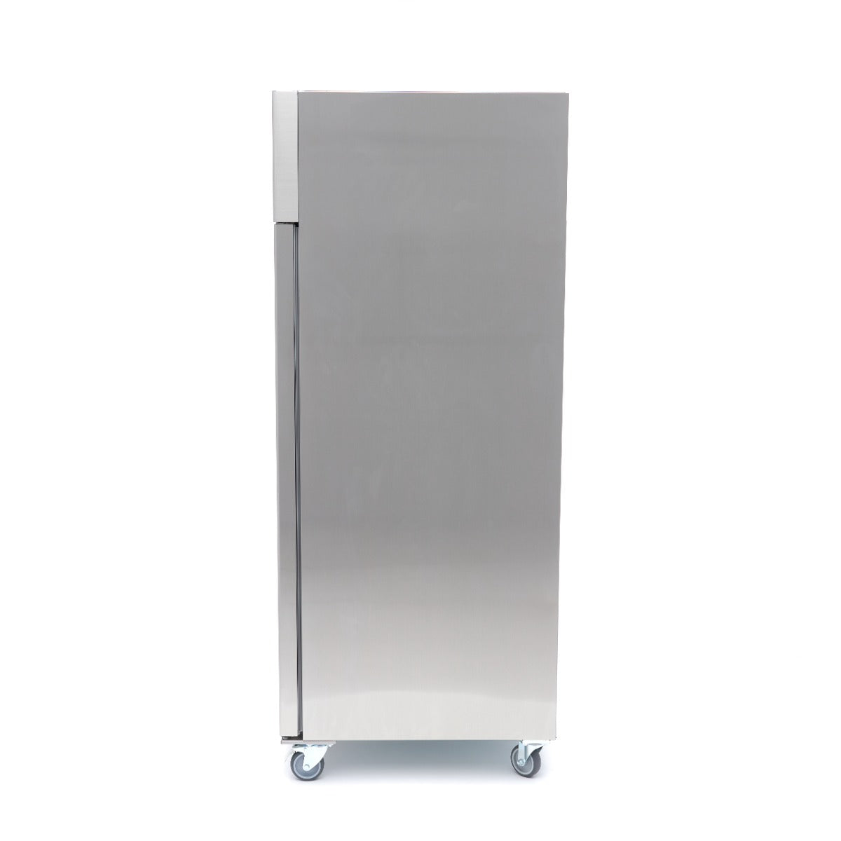 Congélateur - 1200 L - 6 étagères réglables (2/1 GN) - acier inoxydable - sur roulettes