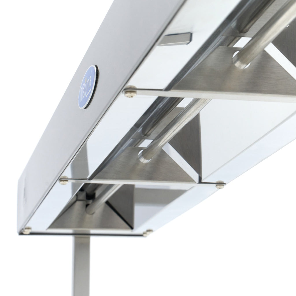 Rampe chauffante - 107 cm - adaptée à une installation au plafond et en pose libre