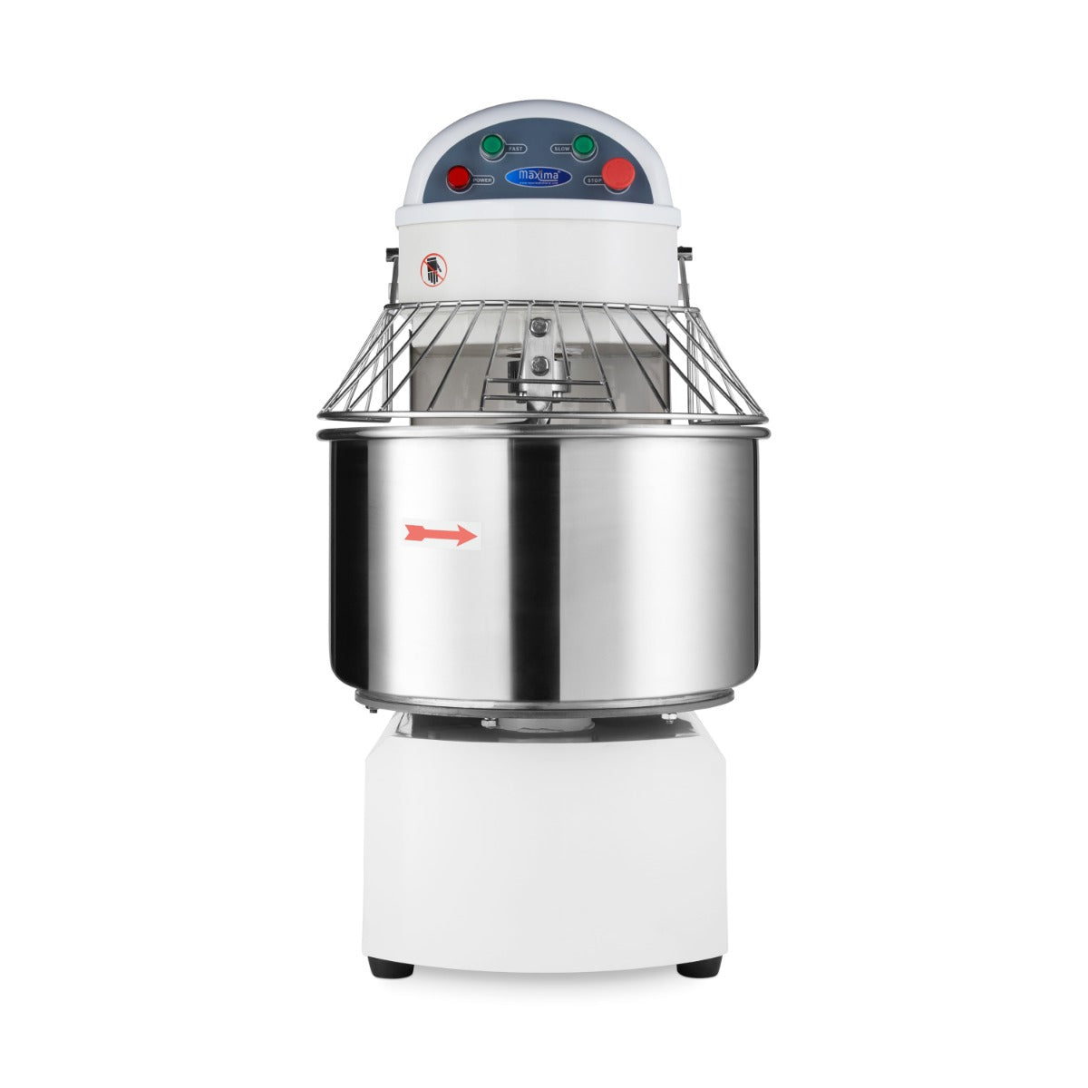 Pétrin à spirale / pétrin à pâte - 50 L - 32 kg de pâte - 2 vitesses