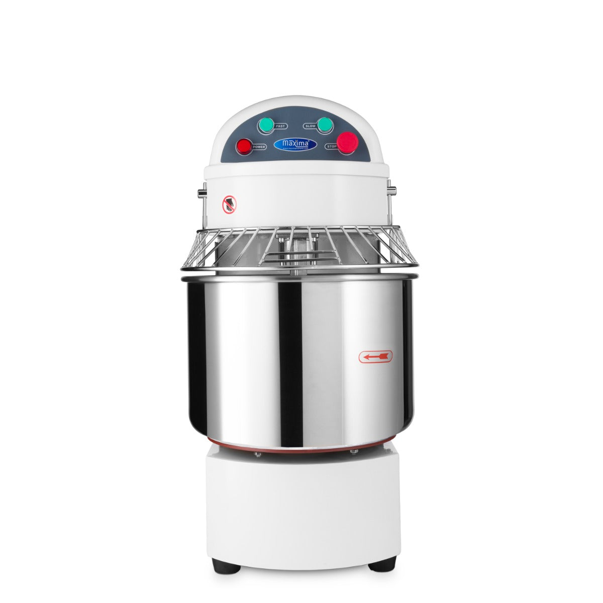 Pétrin à spirale / pétrin à pâte - 30 L - 19 kg de pâte - 2 vitesses