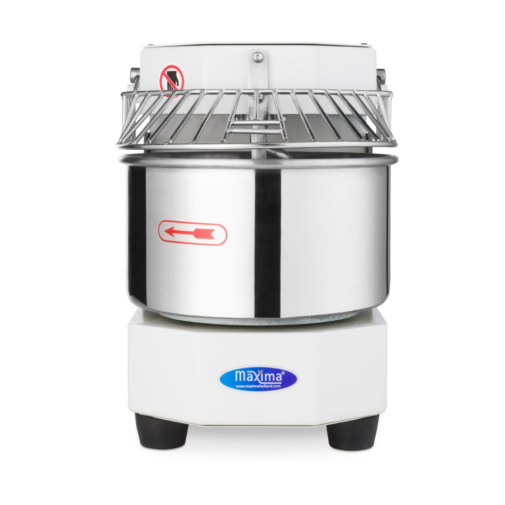 Pétrin à spirale / pétrin à pâte - 8 L - 4,5 kg de pâte - blanc