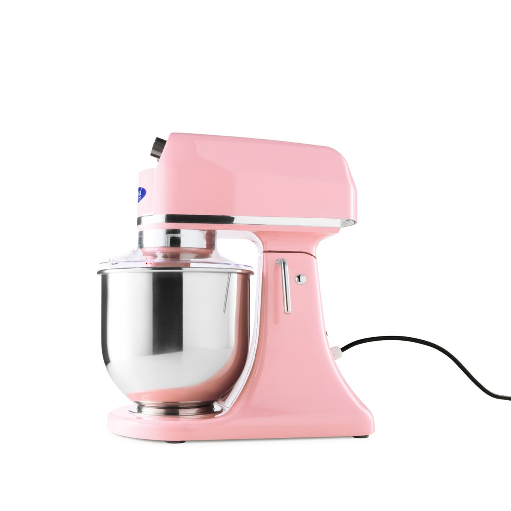 Mixer planétaire - 7 L - jusqu'à 2 kg de pâte - rose