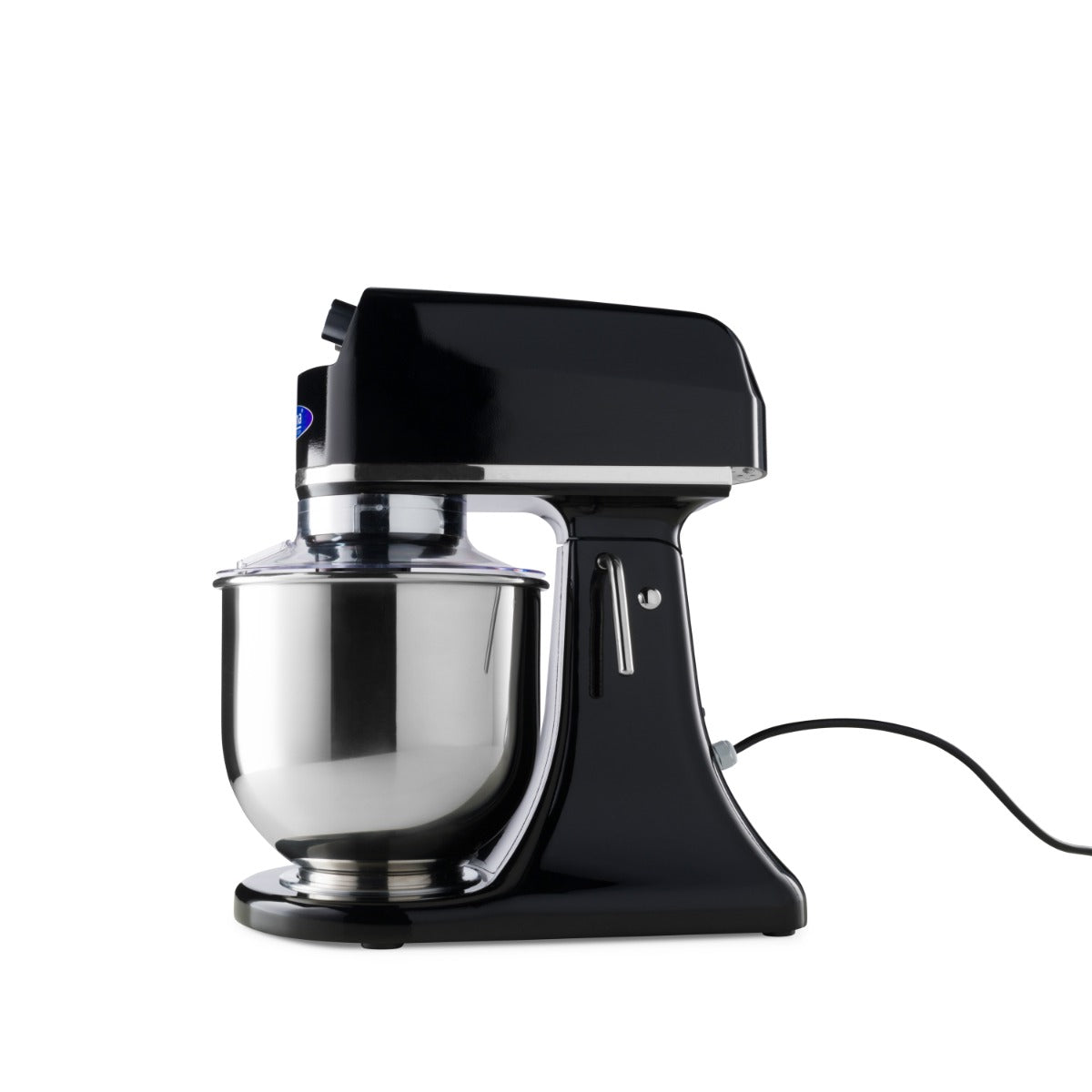 Mixer planétaire - 7 L - jusqu'à 2 kg de pâte - noir