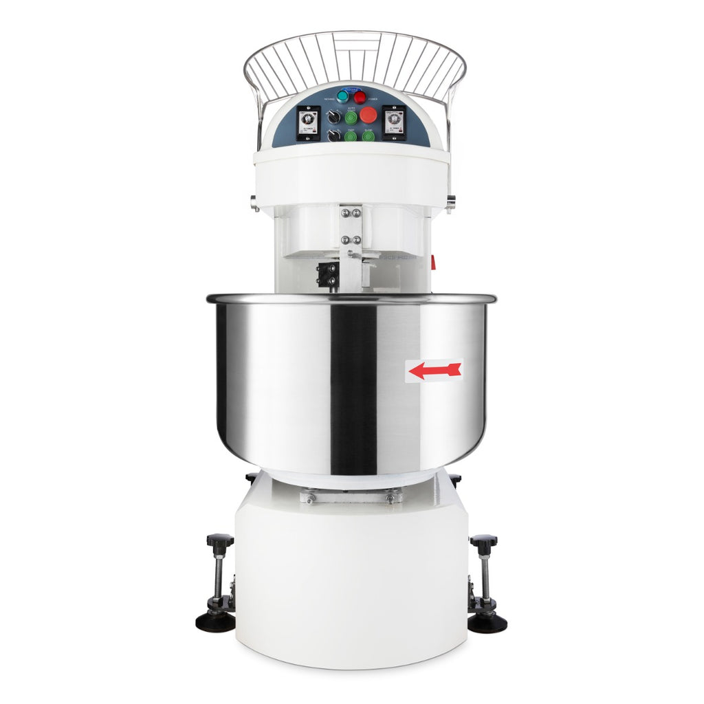 Pétrin à spirale / pétrin à pâte - 200 L - 120 kg de pâte - 2 vitesses - 400V