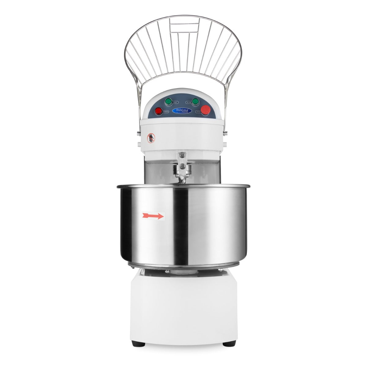 Pétrin à spirale / pétrin à pâte - 50 L - 32 kg de pâte - 2 vitesses