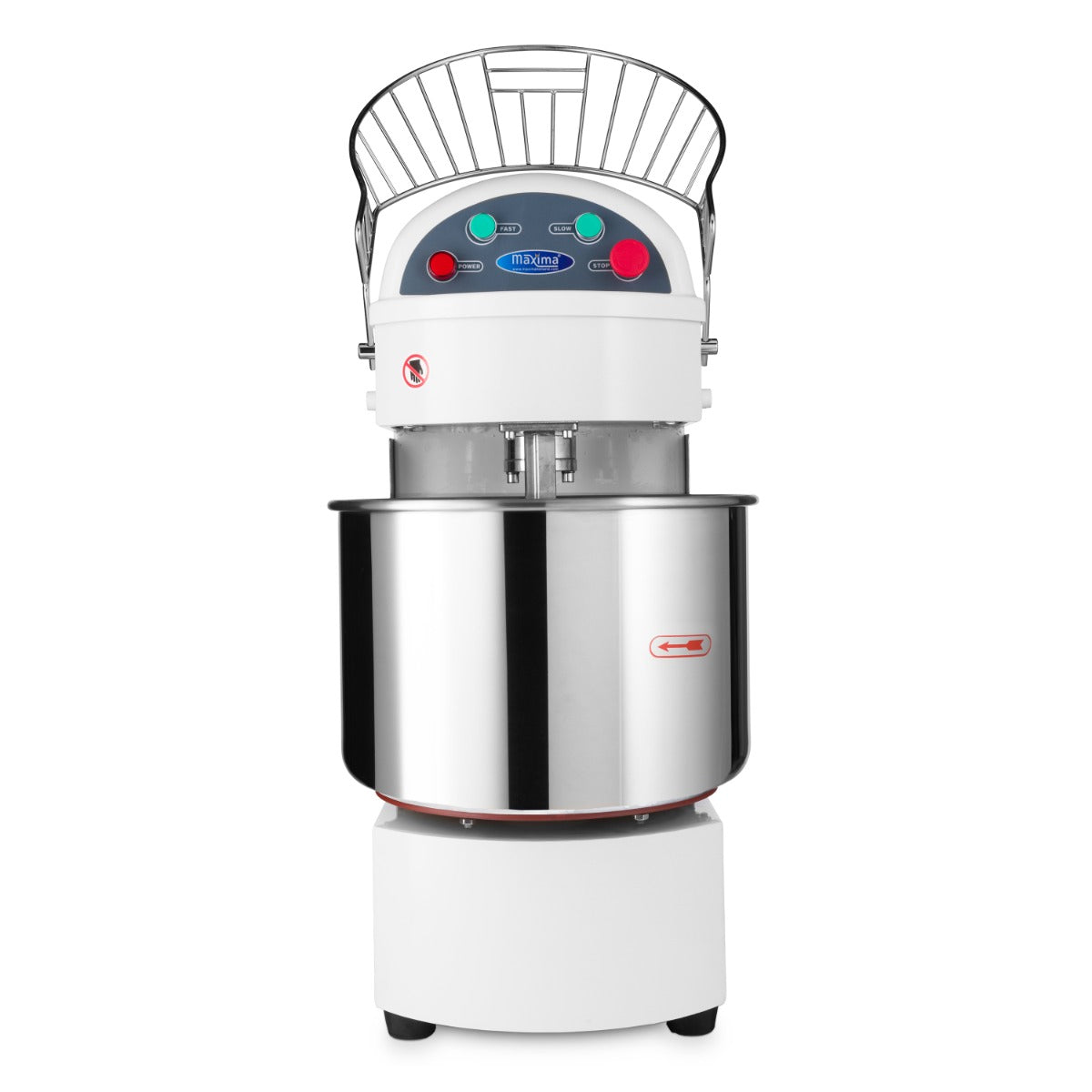 Pétrin à spirale / pétrin à pâte - 30 L - 19 kg de pâte - 2 vitesses