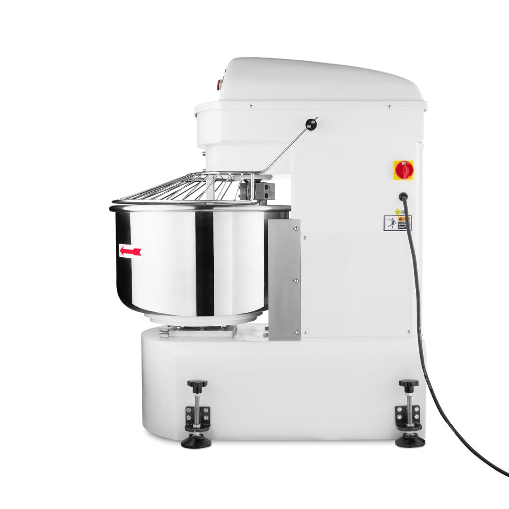 Pétrin à spirale / pétrin à pâte - 100 L - 64 kg de pâte - 2 vitesses - 400V