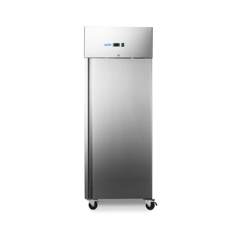 Réfrigérateur de boulangerie - 800 L - étagères réglables - convient à 60 x 40 cm - sur roues