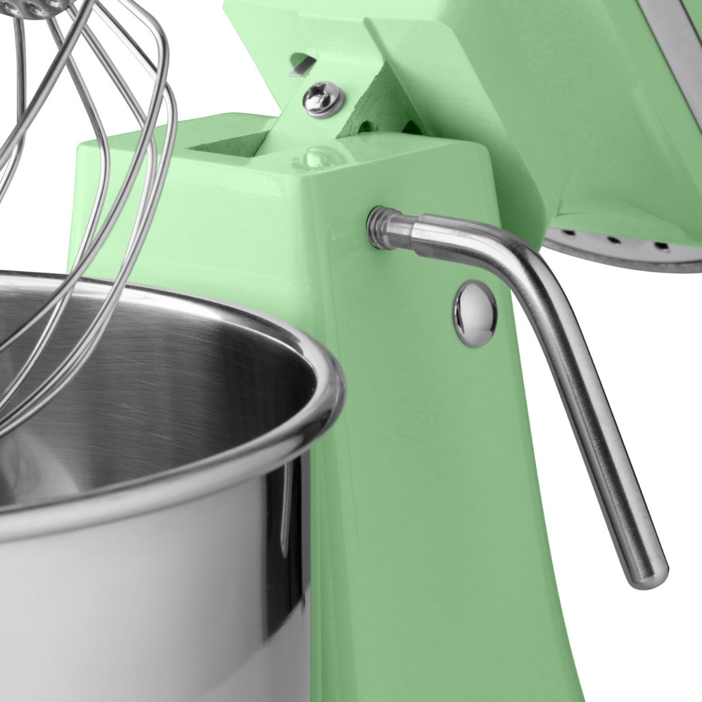 Mixer planétaire - 7 L - jusqu'à 2 kg de pâte - vert