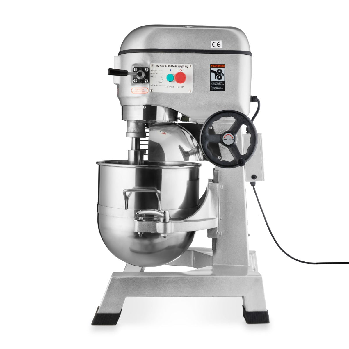 Mixer planétaire - 40 L - jusqu'à 20 kg de pâte - 3 vitesses