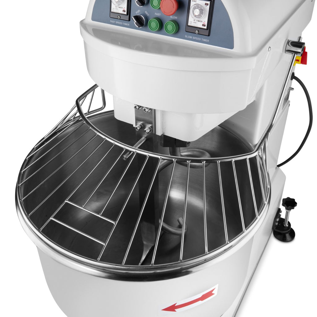 Pétrin à spirale / pétrin à pâte - 200 L - 120 kg de pâte - 2 vitesses - 400V