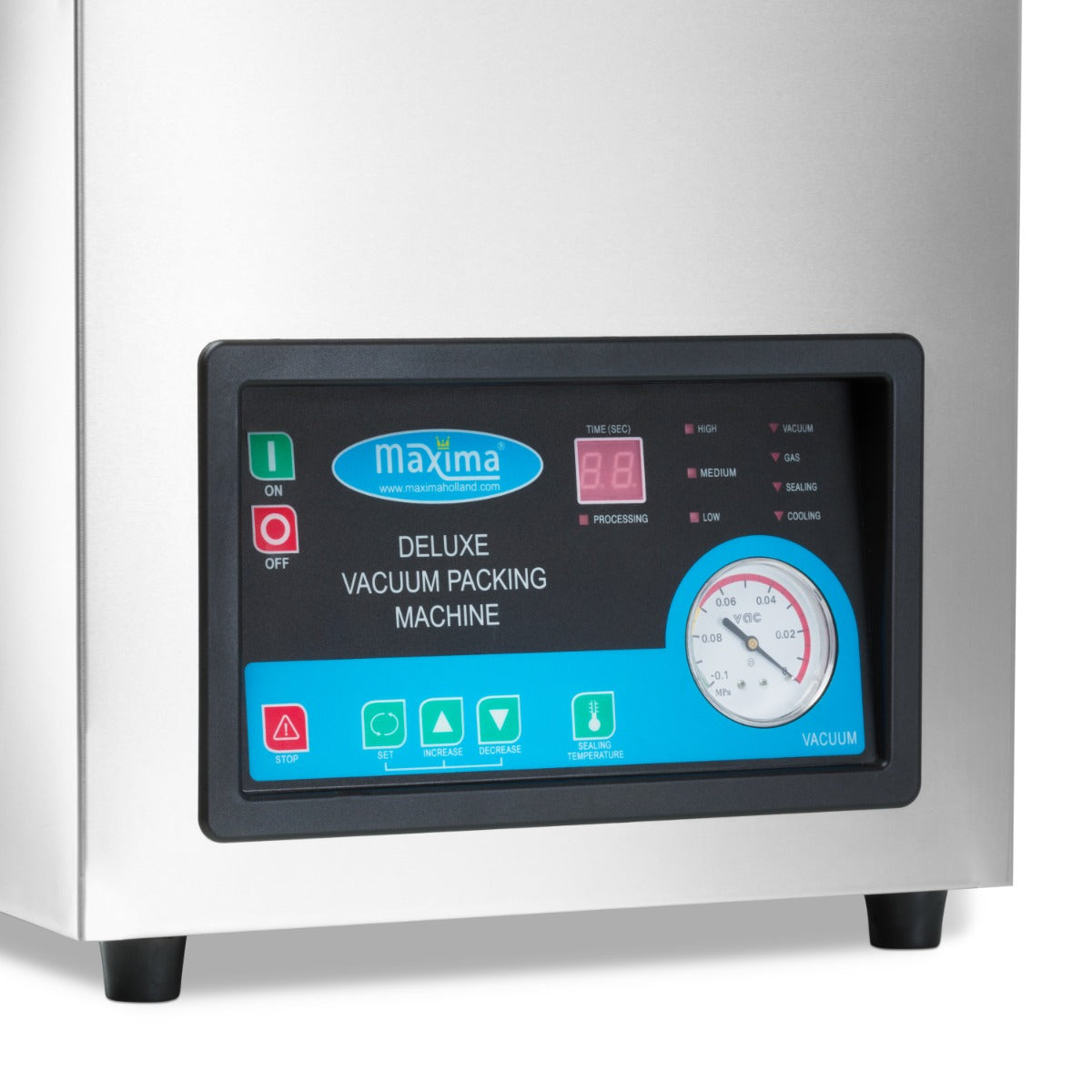 Machine à emballer sous vide - joint 30 cm - W32 x D37 x H18,5 cm chambre