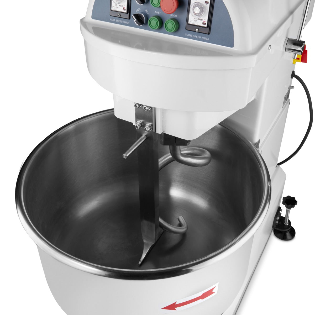 Pétrin à spirale / pétrin à pâte - 100 L - 64 kg de pâte - 2 vitesses - 400V