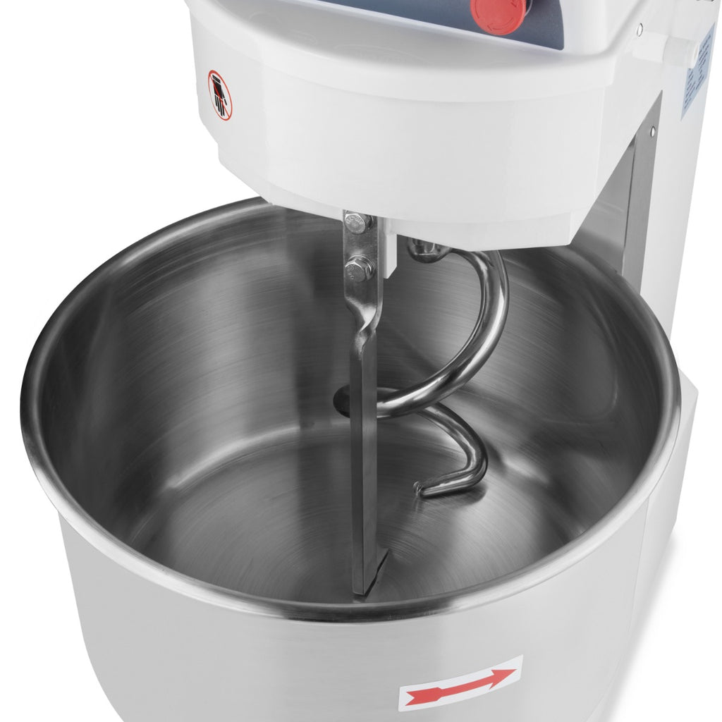 Pétrin à spirale / pétrin à pâte - 50 L - 32 kg de pâte - 2 vitesses