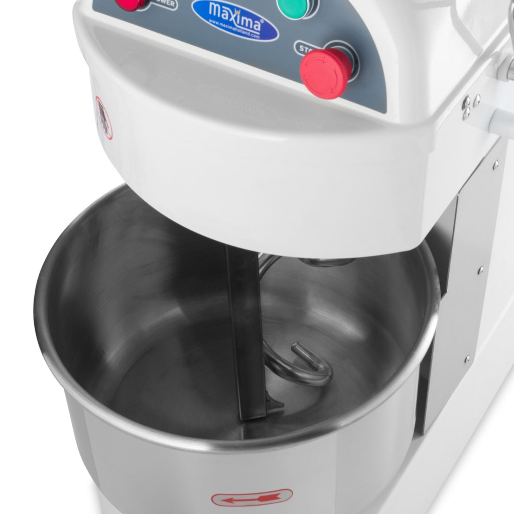 Pétrin à spirale / pétrin à pâte - 20 L - 13 kg de pâte - 2 vitesses