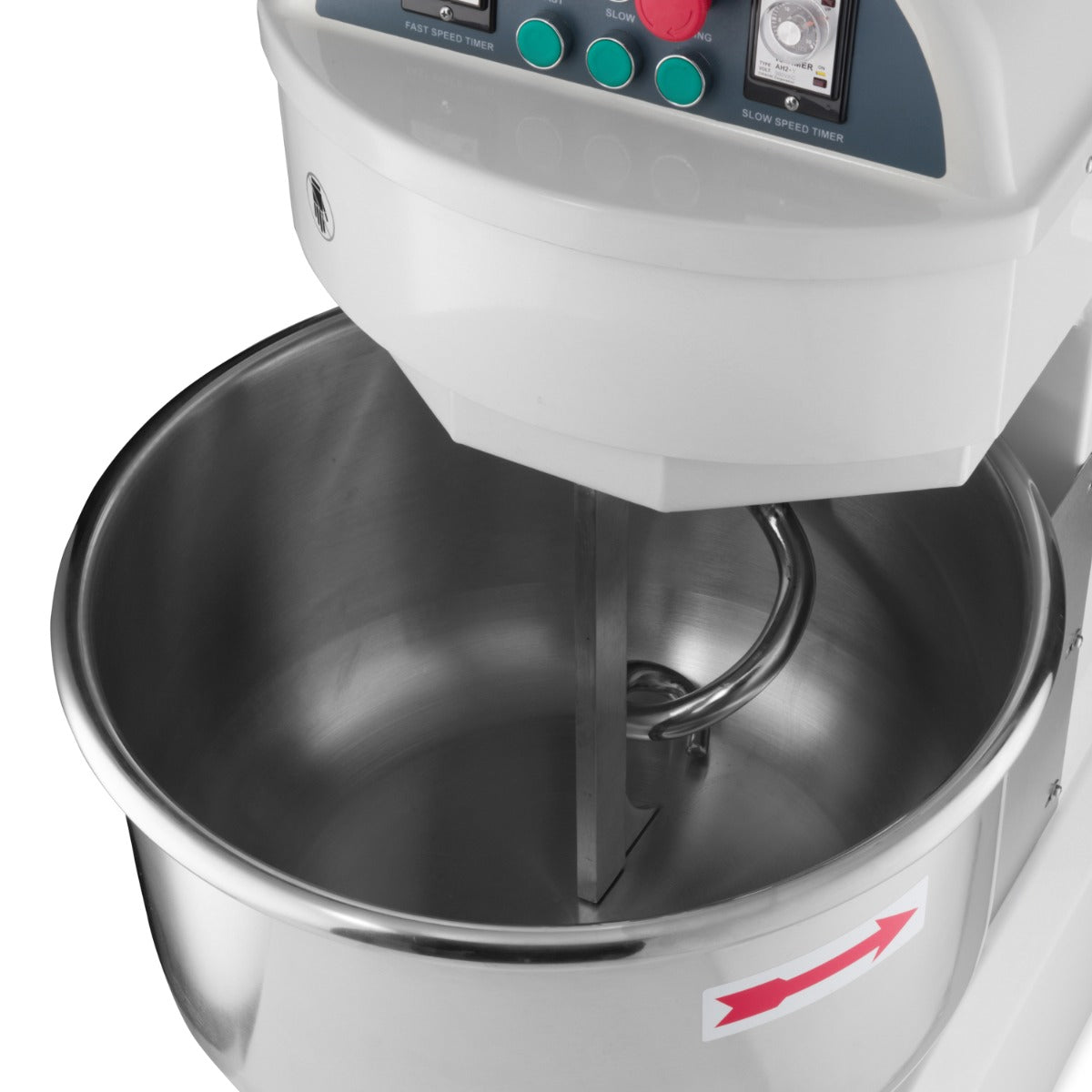 Pétrin à spirale / pétrin à pâte - 75 L - 48 kg de pâte - 2 vitesses