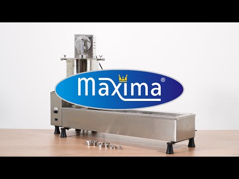 Machine à donuts - 450 donuts/h - automatique - friteuse avec système de retournement
