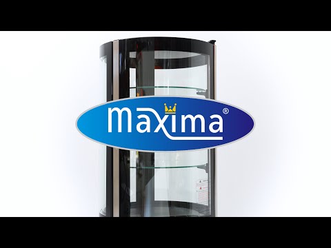 Vitrine à gâteaux - 100 L - 48 cm - ronde - Occasions