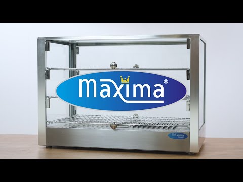 Vitrine chaude - 115 L - 70 cm - 3 étagères