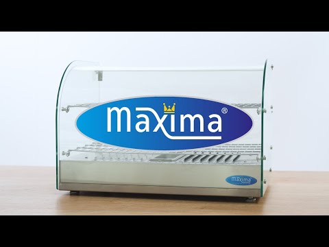 Vitrine chaude - 45 L - 55 cm - 2 étagères