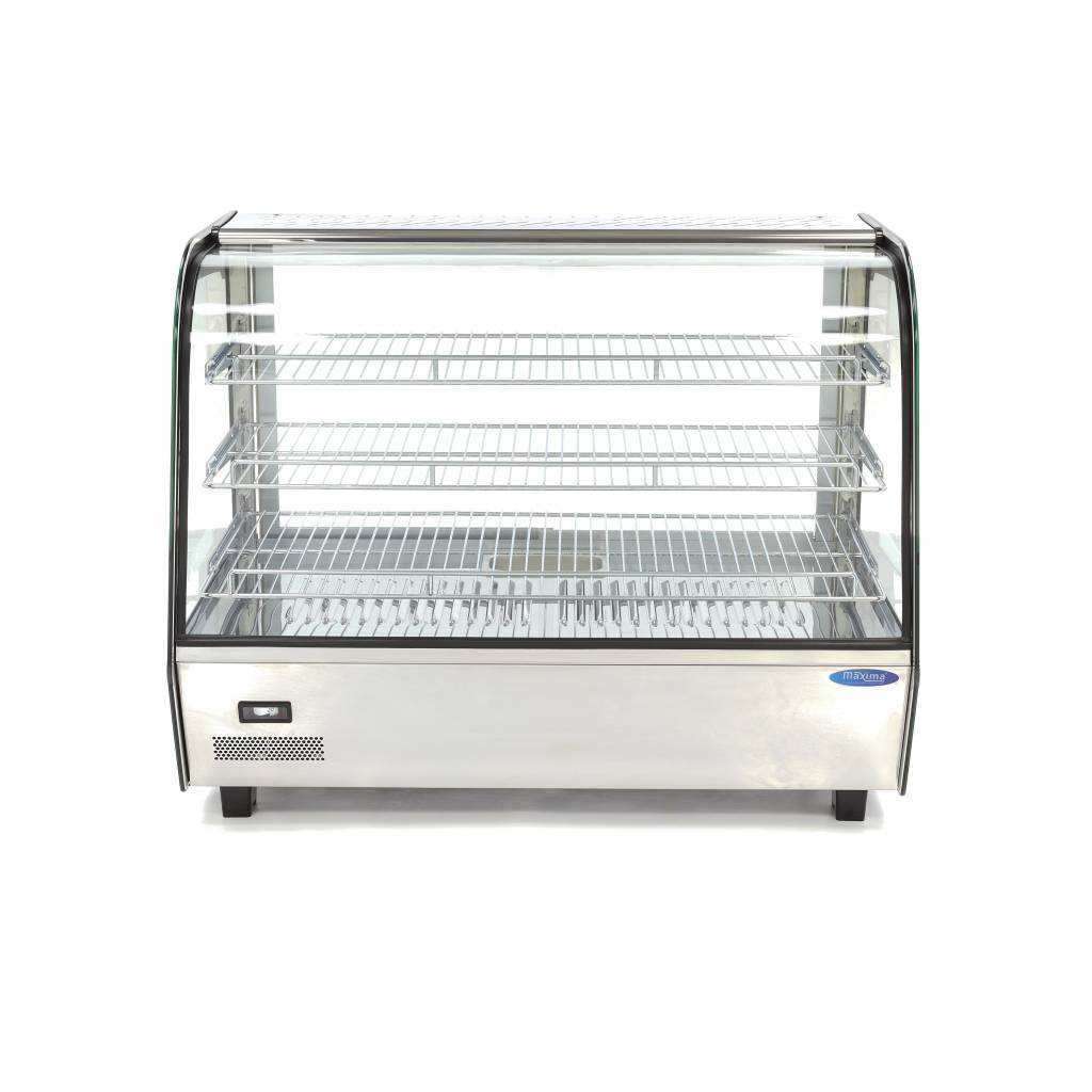 Vitrine chaude - 160 L - 85,6 cm - 3 étagères