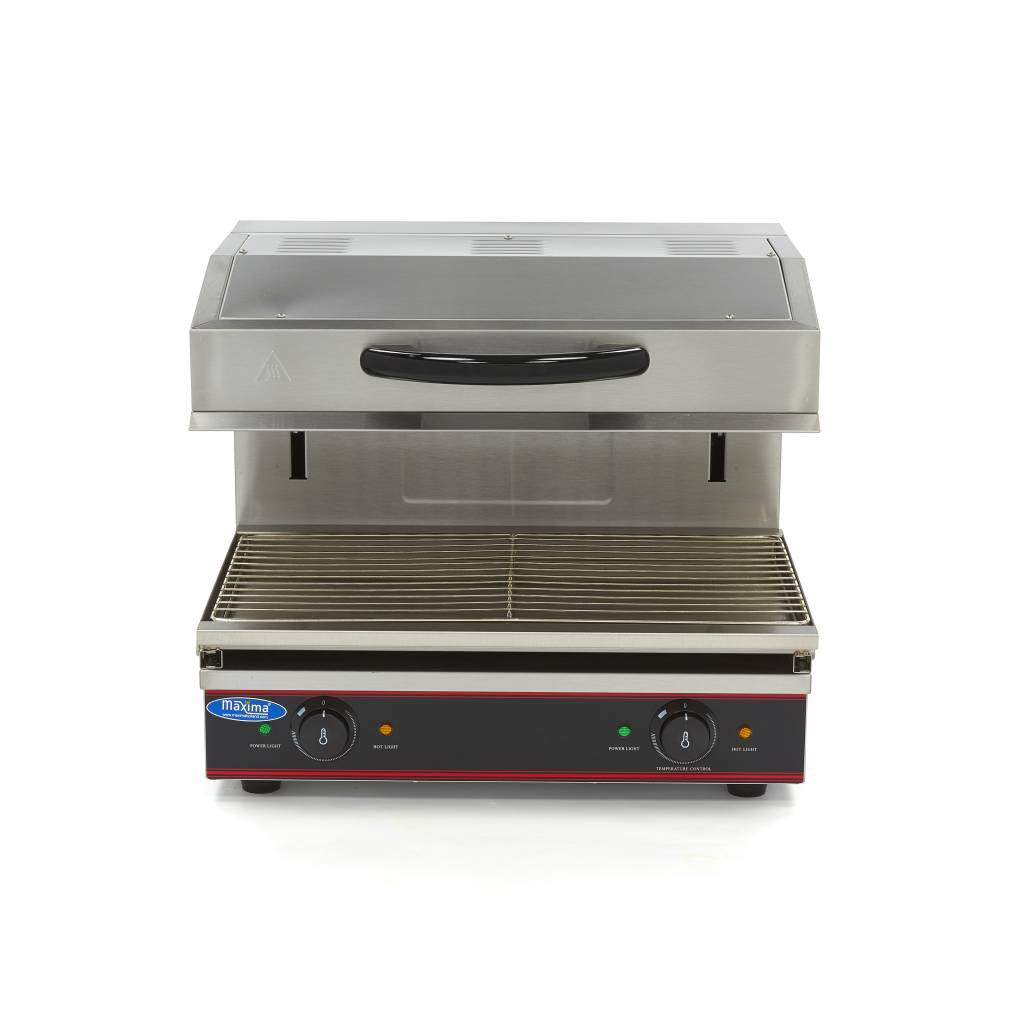 Salamander grill - 59 x 32 cm - 3600W - avec élévateur