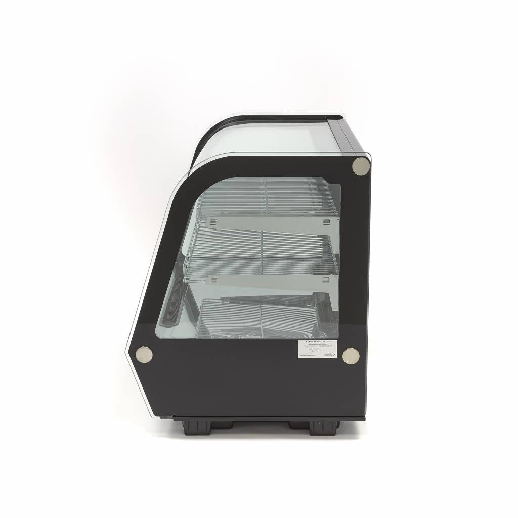 Vitrine à gâteaux - 160 L - 88 cm - portes coulissantes arrière