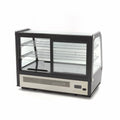 Vitrine à gâteaux - 160 L - 88 cm - portes coulissantes arrière